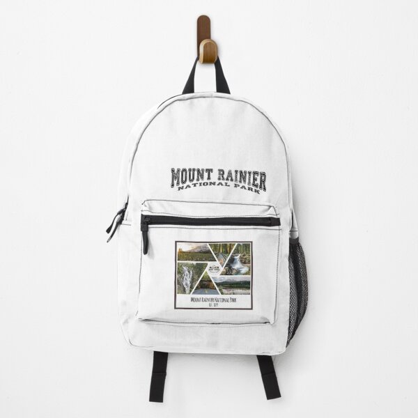 Item preview, Mount Rainier National Park image collage designed and sold by SmyrnaBuffalo.