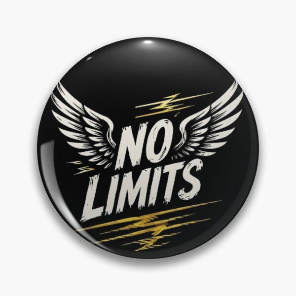 Item preview, No Limits Motivational Design with Wings designed and sold by Ahmedsyde.