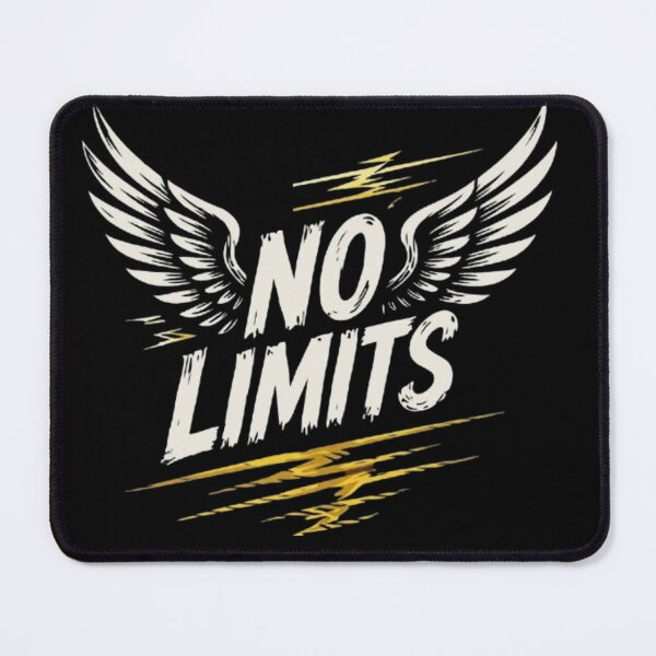 Item preview, No Limits Motivational Design with Wings designed and sold by Ahmedsyde.