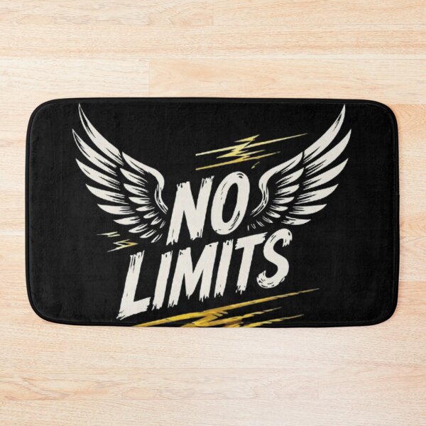 Item preview, No Limits Motivational Design with Wings designed and sold by Ahmedsyde.
