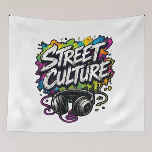 Artikelvorschau, Street Culture: Vibrant Urban Graffiti Headphones entworfen und verkauft von Ahmedsyde.