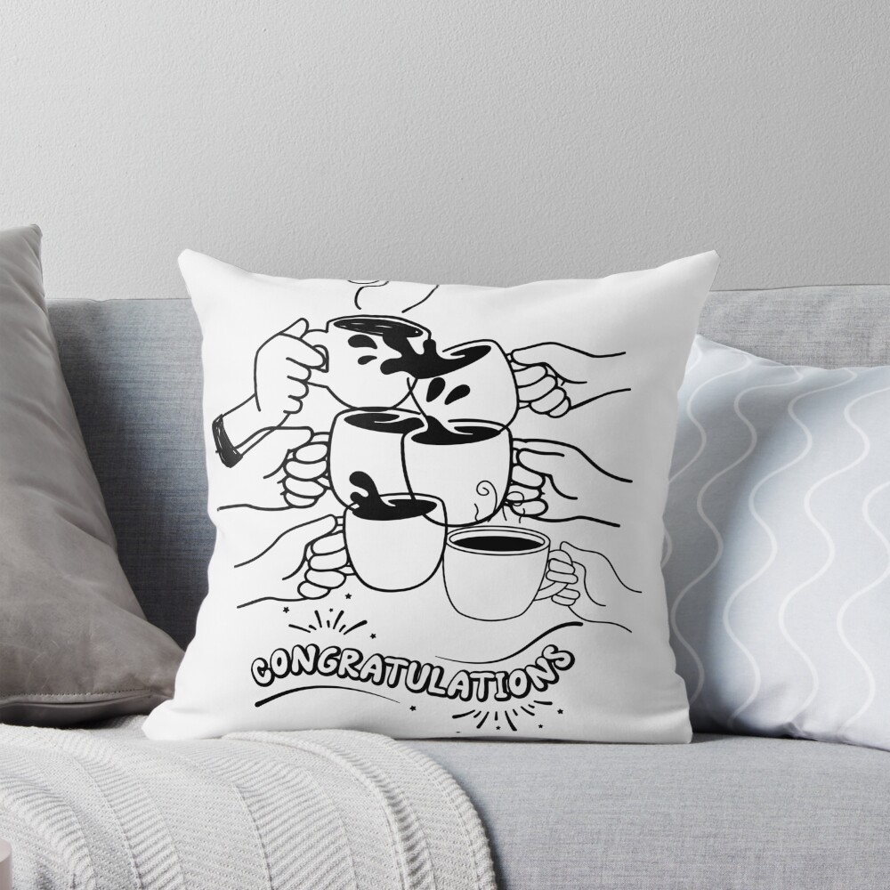 Item preview, Throw Pillow designed and sold by Hapuch.