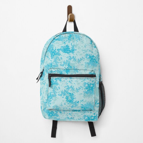 Item preview, Blue Camo, leafy blues, light and dark  designed and sold by V3GFX.