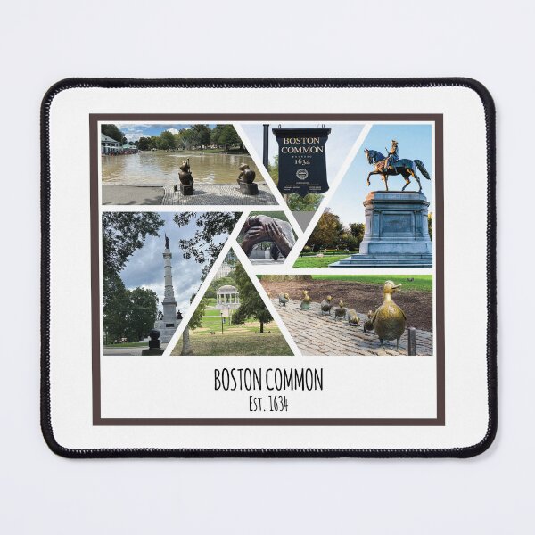 Item preview, Boston Common in Boston Mass. image collage designed and sold by SmyrnaBuffalo.