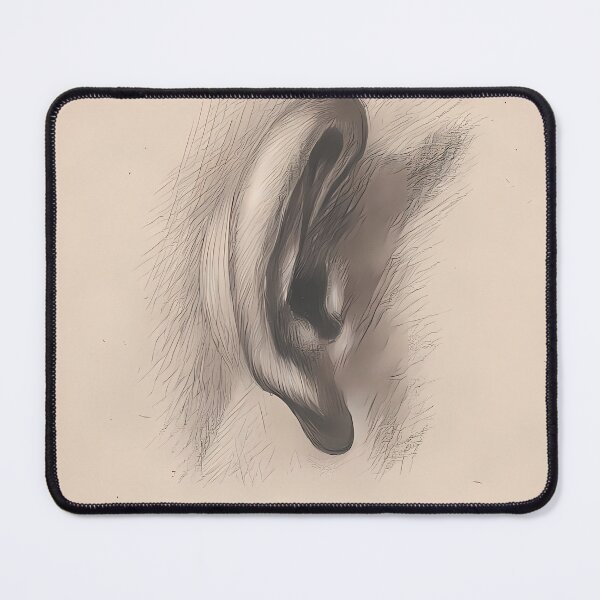 Item preview, Detailed Ear Drawing | Anatomy Art designed and sold by GammaRay.
