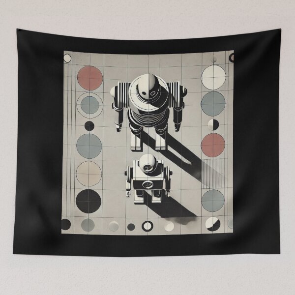 Item preview, Humanoid robot AI Robots Future Tech Design | The Bots Are Coming Futuristic Android Art designed and sold by TEEJAMBOREE.