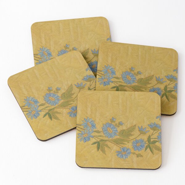 Item preview, YELLOW BLUE LEAF designed and sold by THE GOOD FIND.
