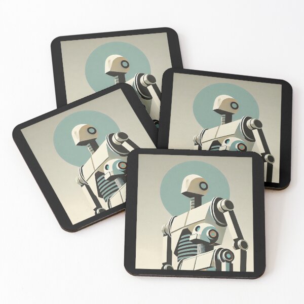 Item preview, Humanoid robot AI Robots Future Tech Design | The Bots Are Coming Futuristic Android Art designed and sold by TEEJAMBOREE.