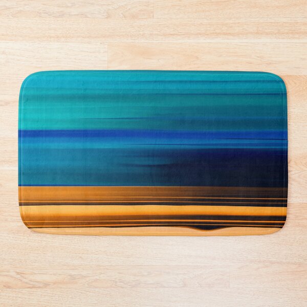 Item preview, Blue Ocean And Golden Sand Beach Modern Abstract designed and sold by DEC02.