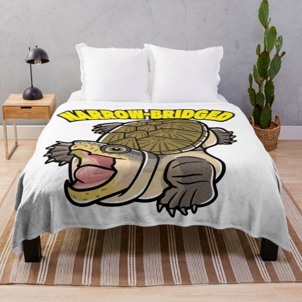 Item preview, Narrow-bridged Musk Turtle Japanese Pop Art designed and sold by Rie-TortoTurtle.