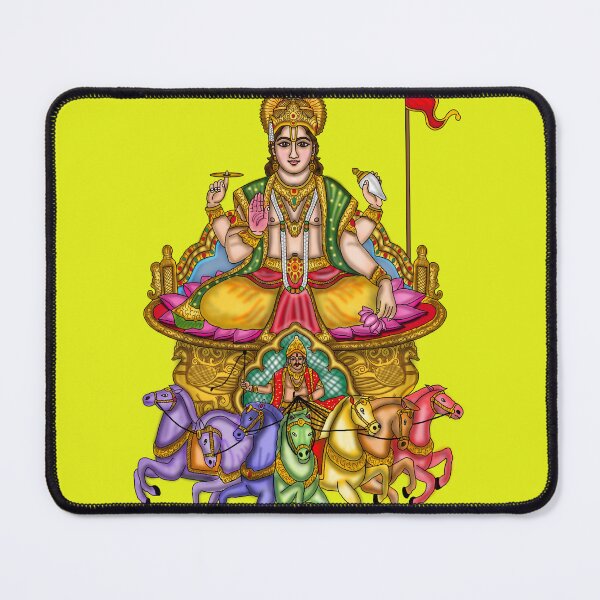 Item preview, Lord Surya Artwork | Divine Hindu Sun God Digital Illustration designed and sold by Harshit_Digital_Arts.