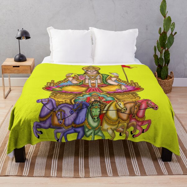 Item preview, Lord Surya Artwork | Divine Hindu Sun God Digital Illustration designed and sold by Harshit_Digital_Arts.