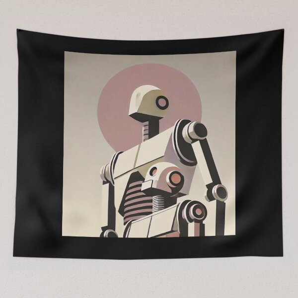 Item preview, Humanoid robot AI Robots Future Tech Design | The Bots Are Coming Futuristic Android Art designed and sold by TEEJAMBOREE.