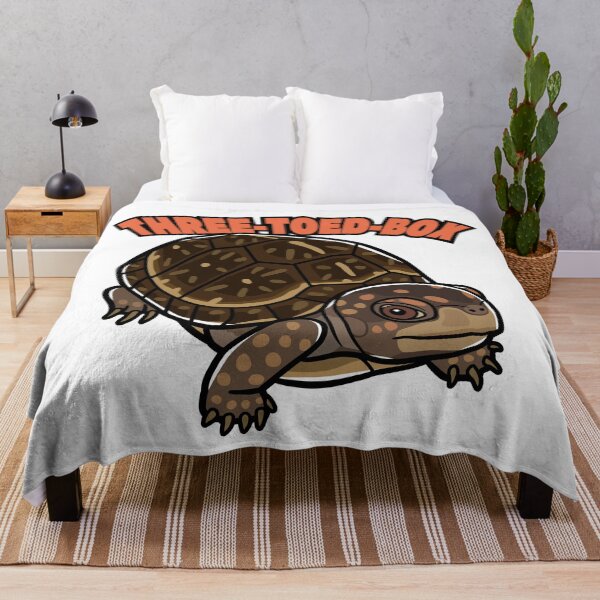 Item preview, Three-toed Box Turtle Japanese Pop Art designed and sold by Rie-TortoTurtle.