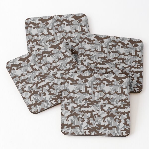 Item preview, Gray/Black Camo, jungle, light and dark grays, black designed and sold by V3GFX.