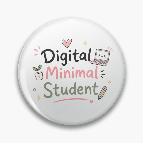 Item preview, Digital Minimal Student Cute Study Aesthetic Kawaii Laptop Design designed and sold by Sanika arts .