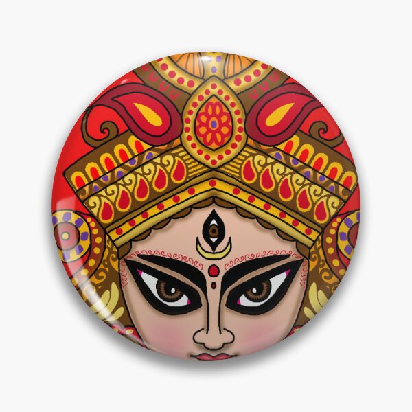Item preview, Goddess Durga Artwork | Divine Hindu Goddess Digital Illustration designed and sold by Harshit_Digital_Arts.