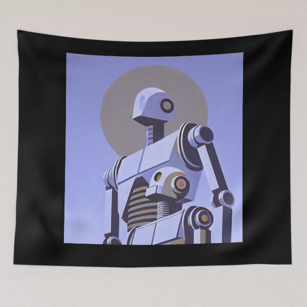 Item preview, Humanoid robot AI Robots Future Tech Design | The Bots Are Coming Futuristic Android Art designed and sold by TEEJAMBOREE.