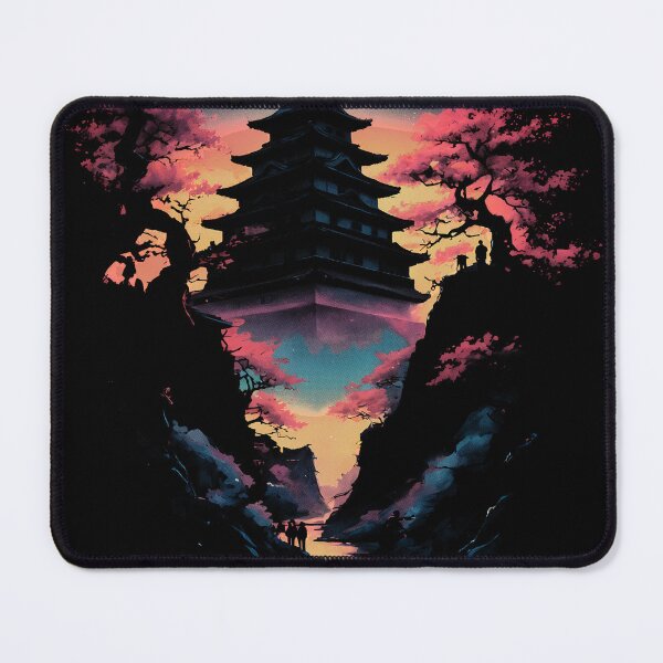 Item preview, Majestic Himeji Castle Double Exposure Negative Space Silhouette designed and sold by JacksoonLester.