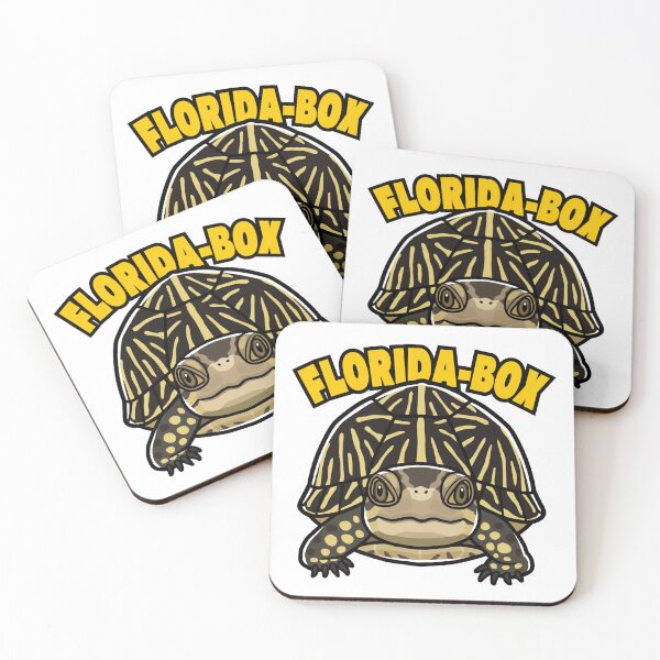 Item preview, Florida Box Turtle Japanese Pop Art designed and sold by Rie-TortoTurtle.