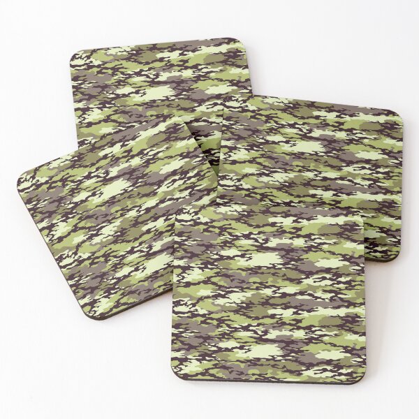 Item preview, Jungle camo, light and dark greens, black, gray, camo pattern designed and sold by V3GFX.