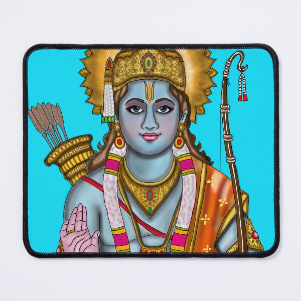 Artikelvorschau, Kunstwerk von Lord Rama | Digitale Illustration des göttlichen Hindu-Gottes entworfen und verkauft von Harshit_Digital_Arts.