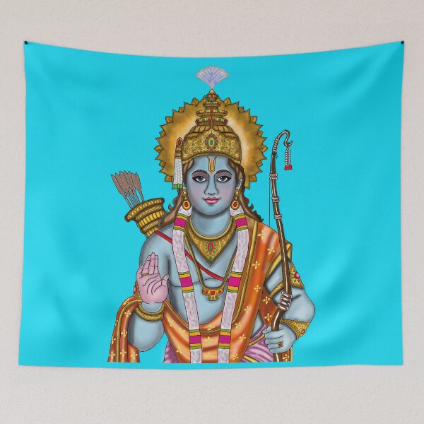 Item preview, Lord Rama Artwork | Divine Hindu God Digital Illustration designed and sold by Harshit_Digital_Arts.