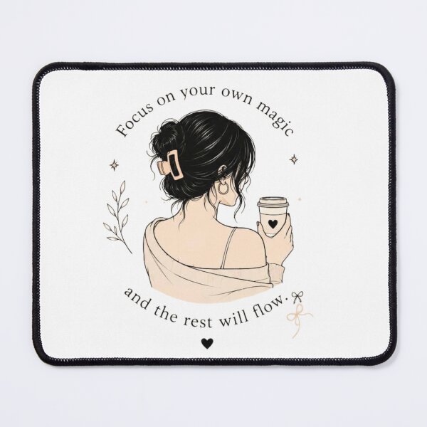 Item preview, Focus on Your Own Magic | Minimalist Motivational Design designed and sold by MotivArtes.