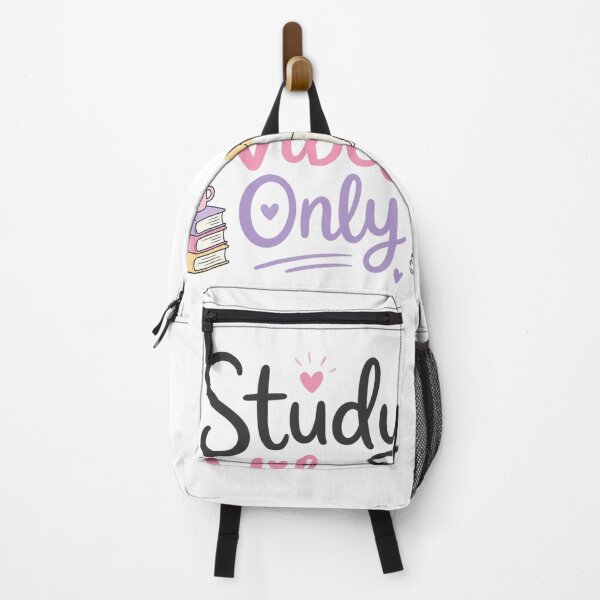 Item preview, Study Vibes Only Cute Kawaii Student Aesthetic Design designed and sold by Sanika arts .