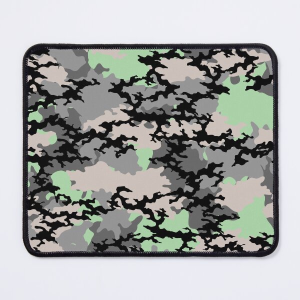 Item preview, MINT GREEN, BLACK, GRAY, WHITE CAMO PATTERN- URBAN / WOODLAND - MULTI USE designed and sold by V3GFX.