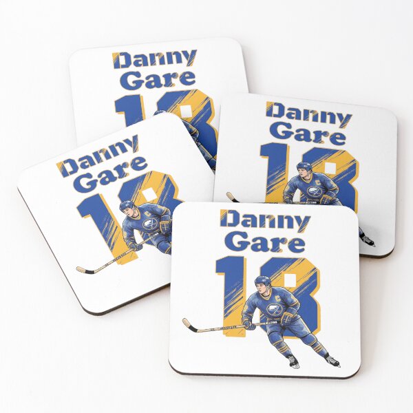 Item preview, Danny Gare 18 Retro Buffalo Hockey Captain Art designed and sold by Thogan0416.