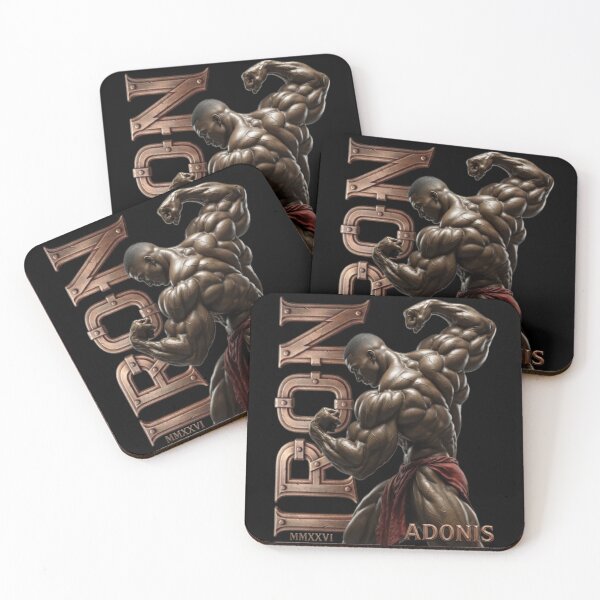 Item preview, Twisted IRON ADONIS Bodybuilder Gym Motivation Graphic designed and sold by AdrainChilders.