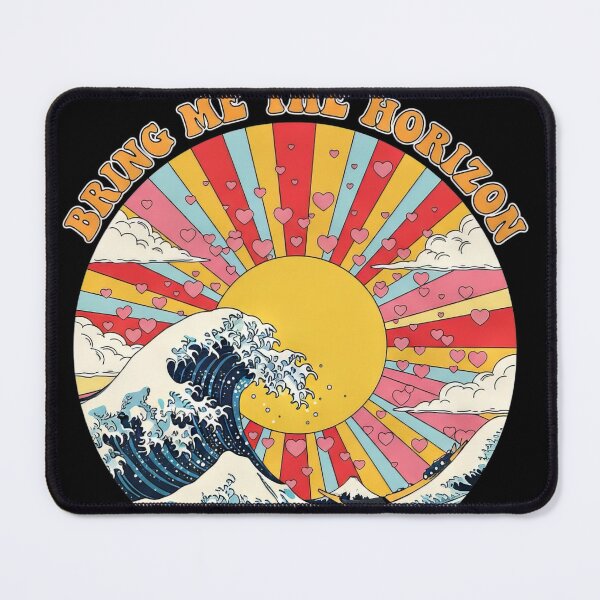 Item preview, Bring Me The Horizon Retro Wave #4186 designed and sold by trusty-ben-art.