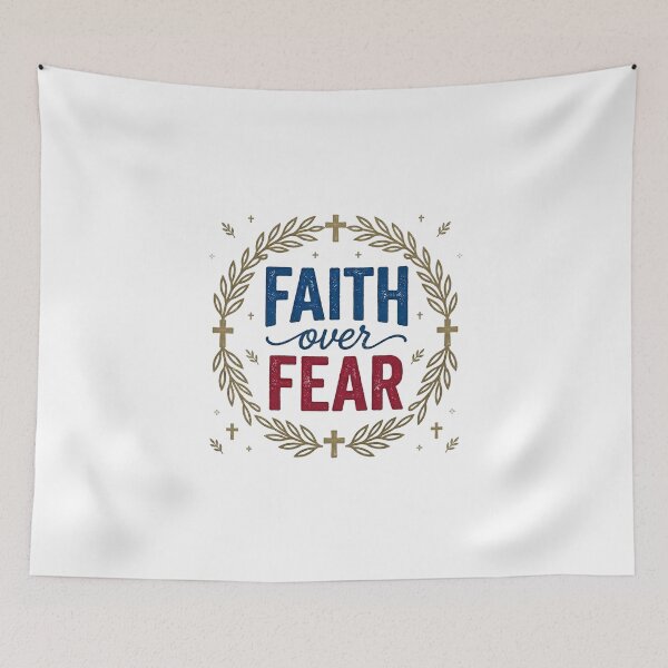 Item preview, Faith Over Fear designed and sold by LightningJelly.
