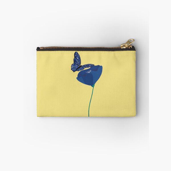 Item preview, Blue flower and butterfly  designed and sold by MirelaBadea.