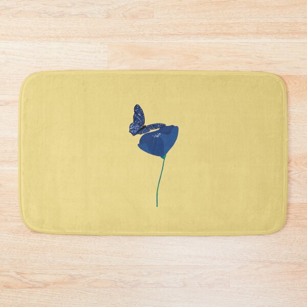 Item preview, Blue flower and butterfly  designed and sold by MirelaBadea.