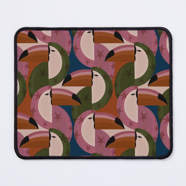 Item preview, Retro Tropical Toucans designed and sold by prikanashiro.