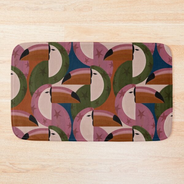 Item preview, Retro Tropical Toucans designed and sold by prikanashiro.