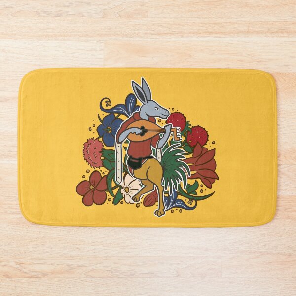 Item preview, Weird Medieval Donkey playing the lute illustration designed and sold by MariOyama.