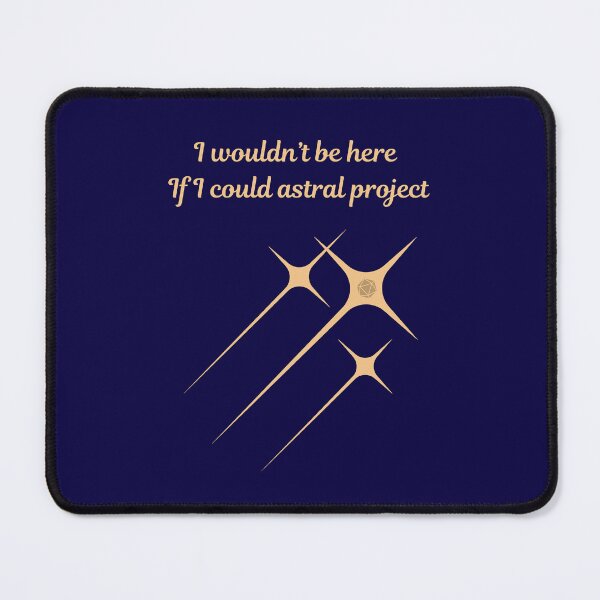 Item preview, I wouldn't be here if I could Astral Project... designed and sold by Heralds Rest Book Store.