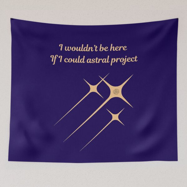 Item preview, I wouldn't be here if I could Astral Project... designed and sold by Heralds Rest Book Store.