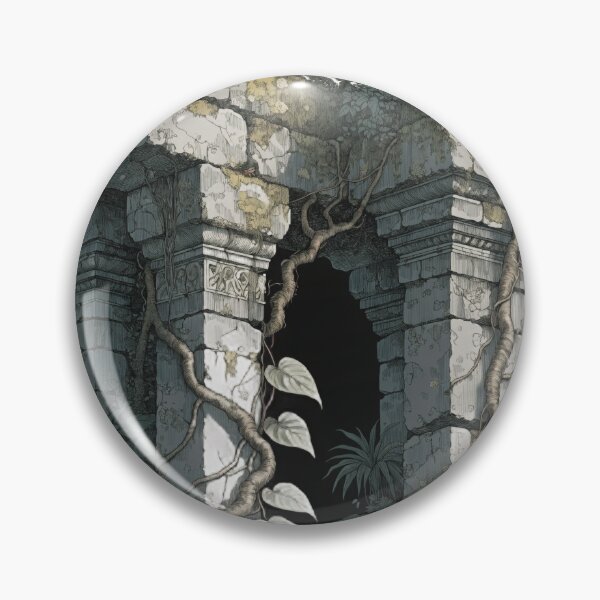 Item preview, Ancient Temple Jungle Ruins T-Shirt - Overgrown Stone Nature designed and sold by charliedelong.