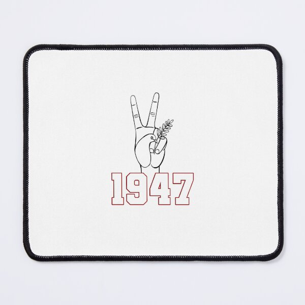 Item preview, 1947 Peace Free Palestine | V Hand Peace Symbol | Stop Genocide designed and sold by Amazing Arts Designs.