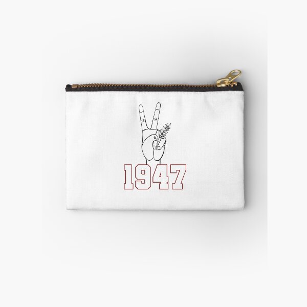 Item preview, 1947 Peace Free Palestine | V Hand Peace Symbol | Stop Genocide designed and sold by Amazing Arts Designs.