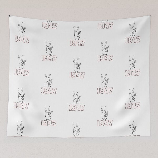 Item preview, 1947 Peace Free Palestine | V Hand Peace Symbol | Stop Genocide designed and sold by Amazing Arts Designs.