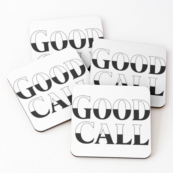 Item preview, GOOD CALL Black & White Pub Style Design designed and sold by ViralByDesign.