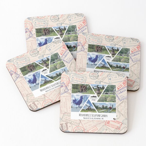 Item preview, Minneapolis Sculpture Garden at the Walker Center collage of images designed and sold by SmyrnaBuffalo.