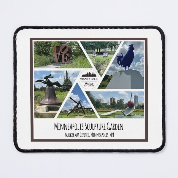 Item preview, Minneapolis Sculpture Garden at the Walker Center collage of images designed and sold by SmyrnaBuffalo.