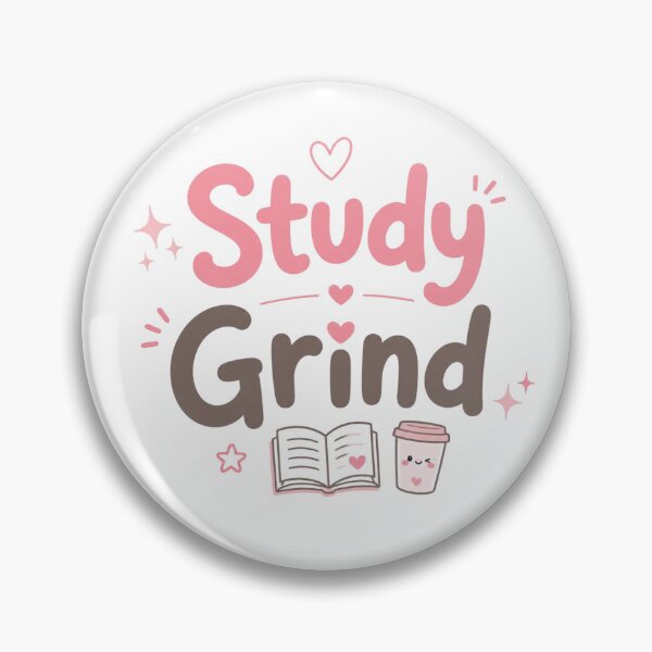 Item preview, Study Grind Cute Kawaii Student Motivation Design designed and sold by Sanika arts .
