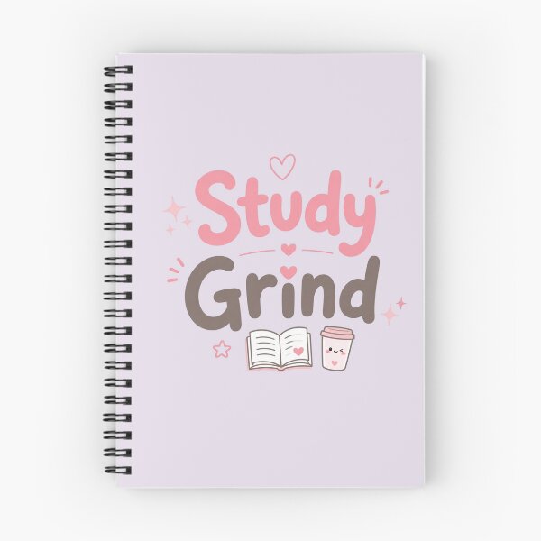 Item preview, Study Grind Cute Kawaii Student Motivation Design designed and sold by Sanika arts .